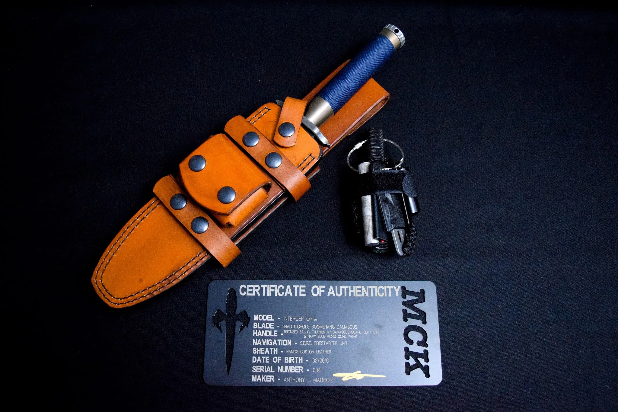 Marfione Damascus Interceptor - Free Shipping