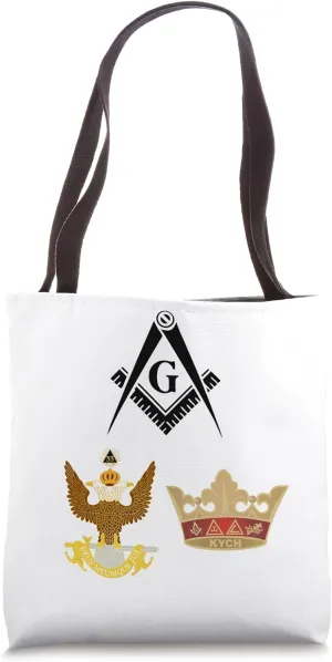 Mason 33rd Degree KYCH Masonic Scottish York Rite Knights WU Tote Bag