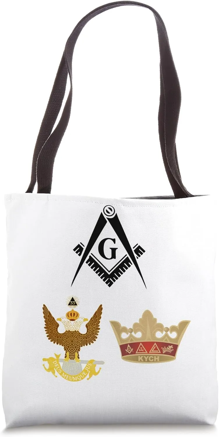 Mason 33rd Degree KYCH Masonic Scottish York Rite Knights WU Tote Bag