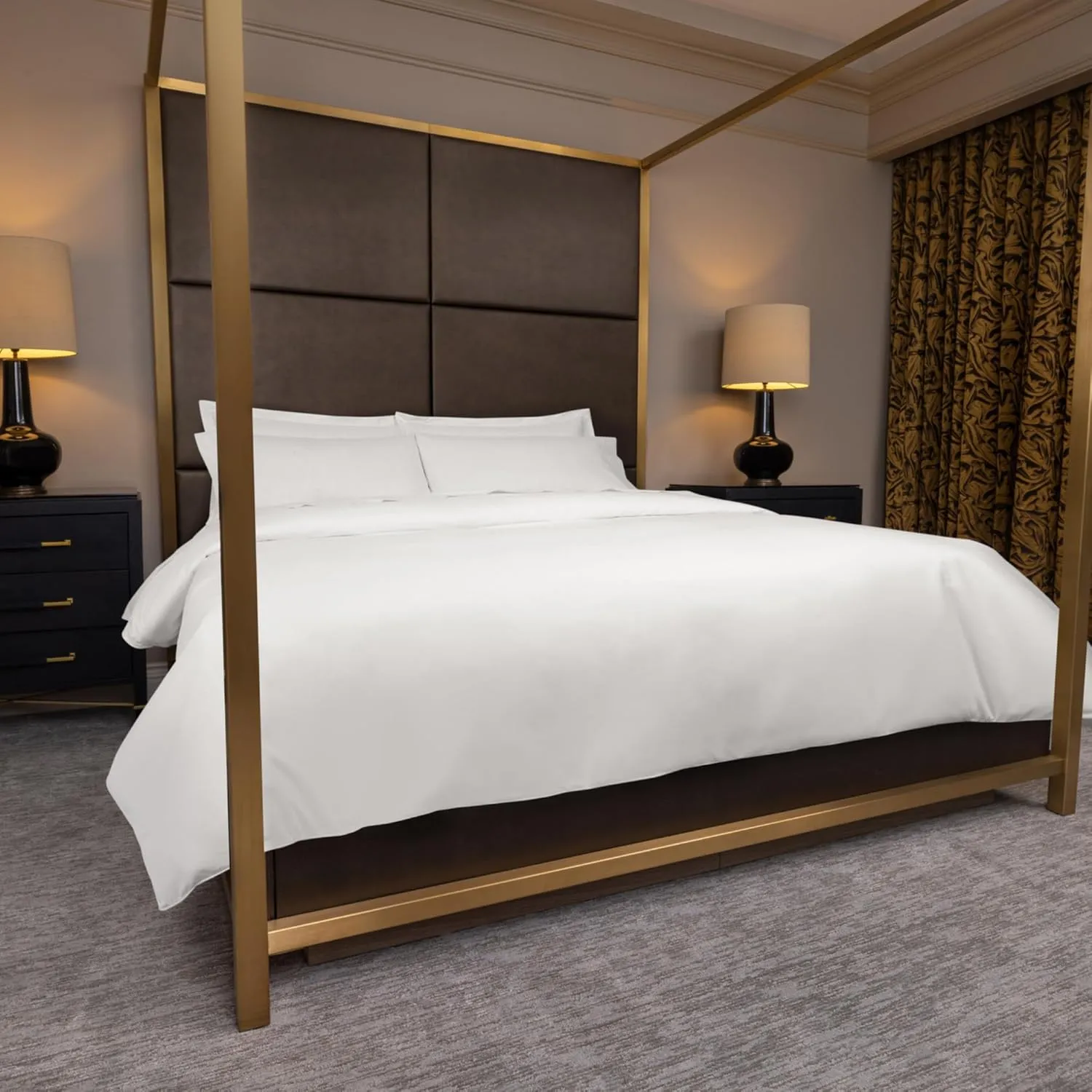 Mattress 14 Inch - Euro Top - Cool Gel Memory Foam - Encased Coils for Spine Support - Luxury Hotel Mattress Only - King