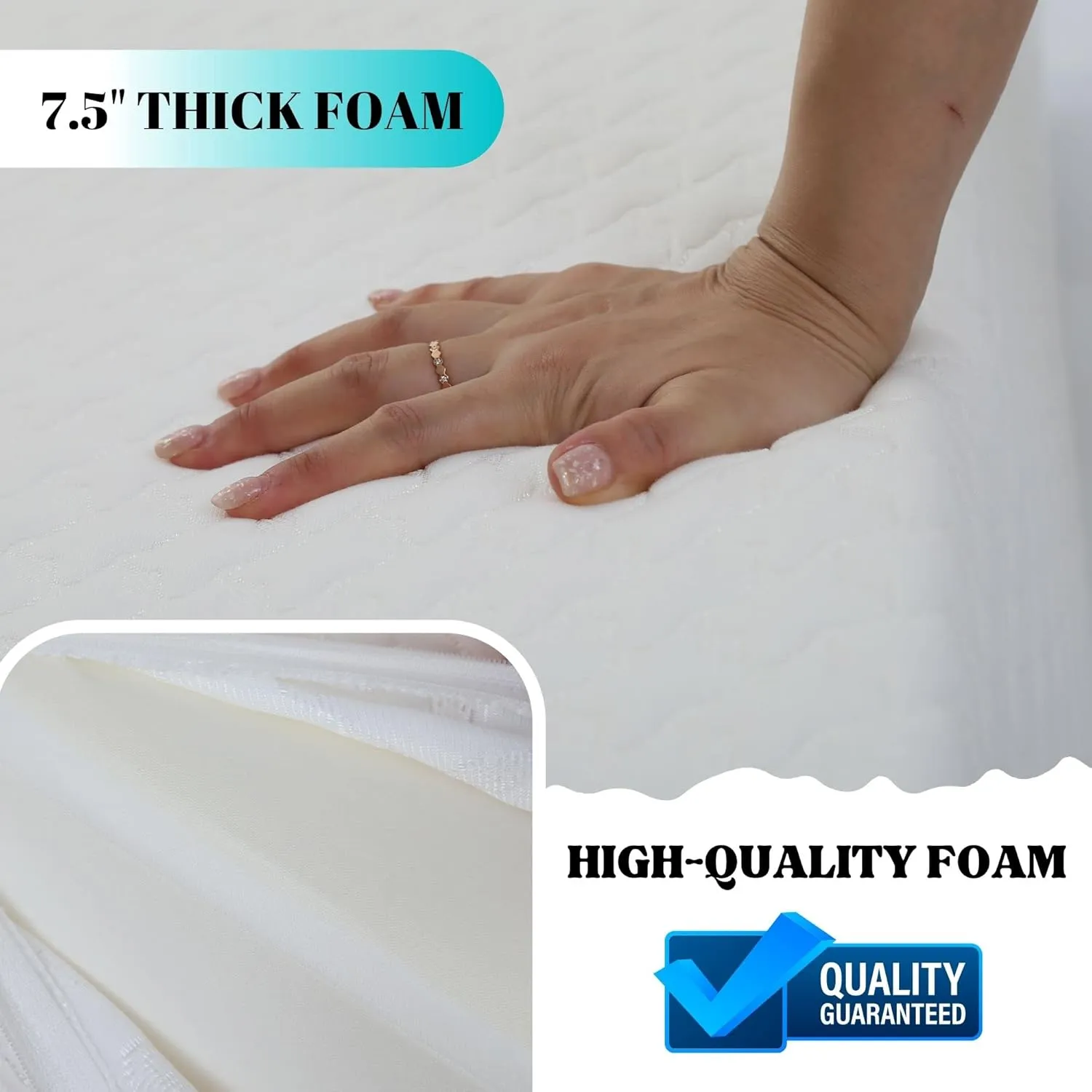 MeMoreCool Mattress Wedge Lifter, Wedge Bed, Mattress Riser, Bed Wedge Under Mattress, Bed Wedge Acid Reflux, King Bed Wedge, Mattress Elevator Wedge