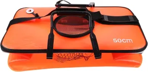 Mikikit Collapsible Fish Box Portable Waterproof Bait Bucket Eva Oxygen Supply Compact Color