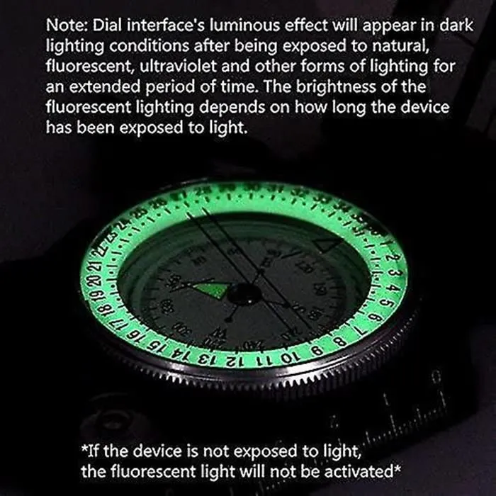 Military Compass Hiking With Carrying Bag Professional