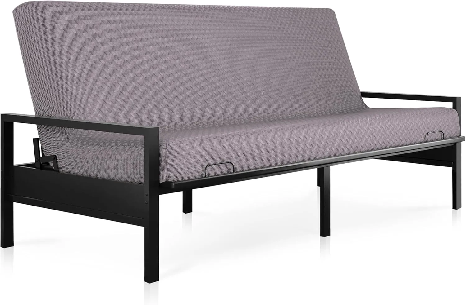 Milliard Memory Foam Futon Mattress – Full Size (Frame Not Included) (Grey)