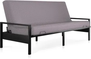 Milliard Memory Foam Futon Mattress – Full Size (Frame Not Included) (Grey)