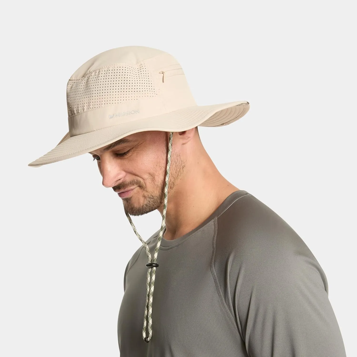 MISSION Cooling Anywhere Wide Brim Bucket Hat