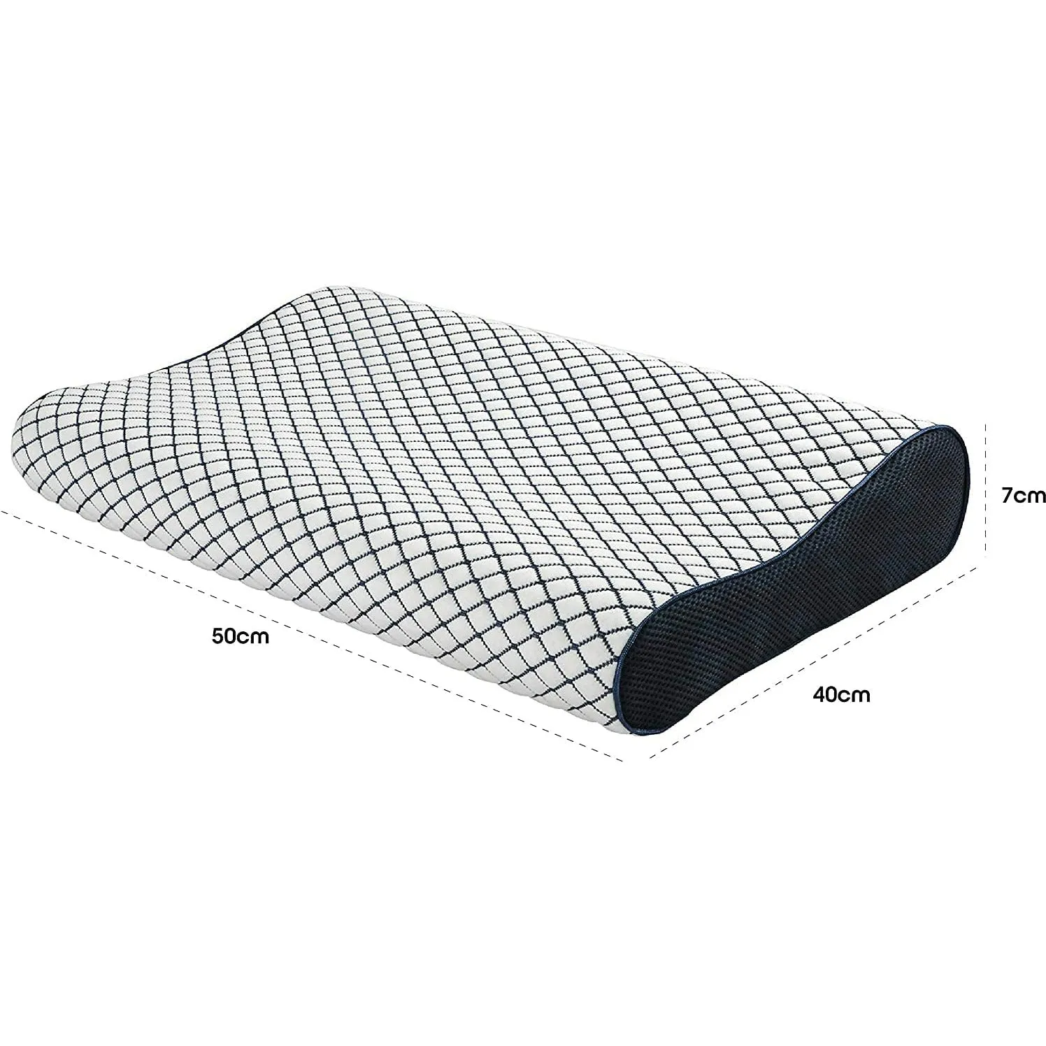 Moon Cooling Gel Memory Foam Multipurpose Pillow, Cervical Pillow for Neck