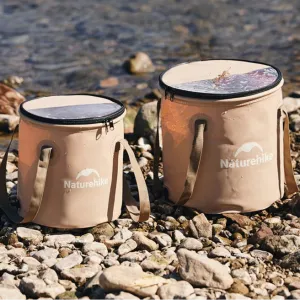 NATUREHIKE 10L 20L Collapsible Bucket – Multi-functional Folding Fishing and Water Storage Bag