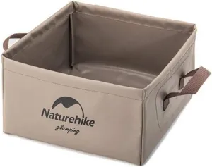 Naturehike Collapsible Bucket 13L Durable Lightweight Waterproof Folding Water Container Travel Wash Basin for Camping Hiking Fishing Travelling