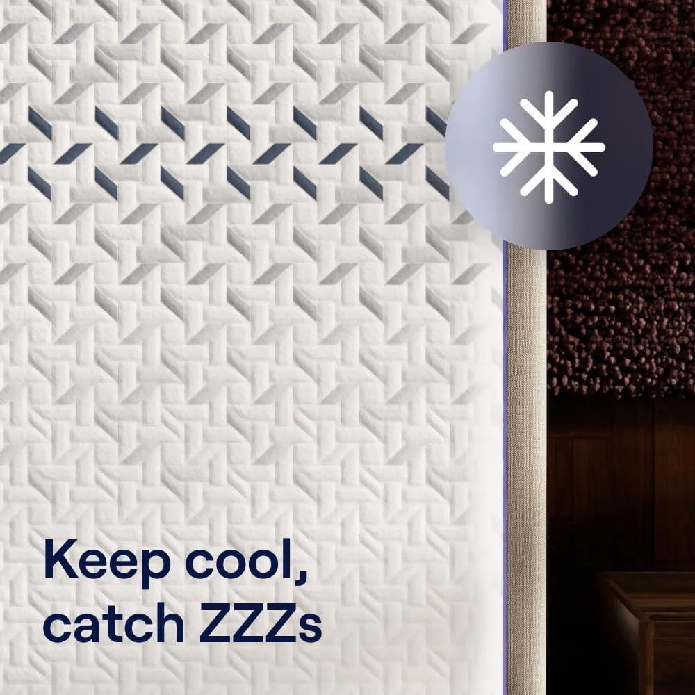 Nectar Luxe 14” Full Mattress - Medium Firm - Contouring Memory Foam - Cooling Upgrade - 3” Pressure Relief Layer - Responsive Support - Mattress in a Box - 365-Night Trial & Forever Warranty