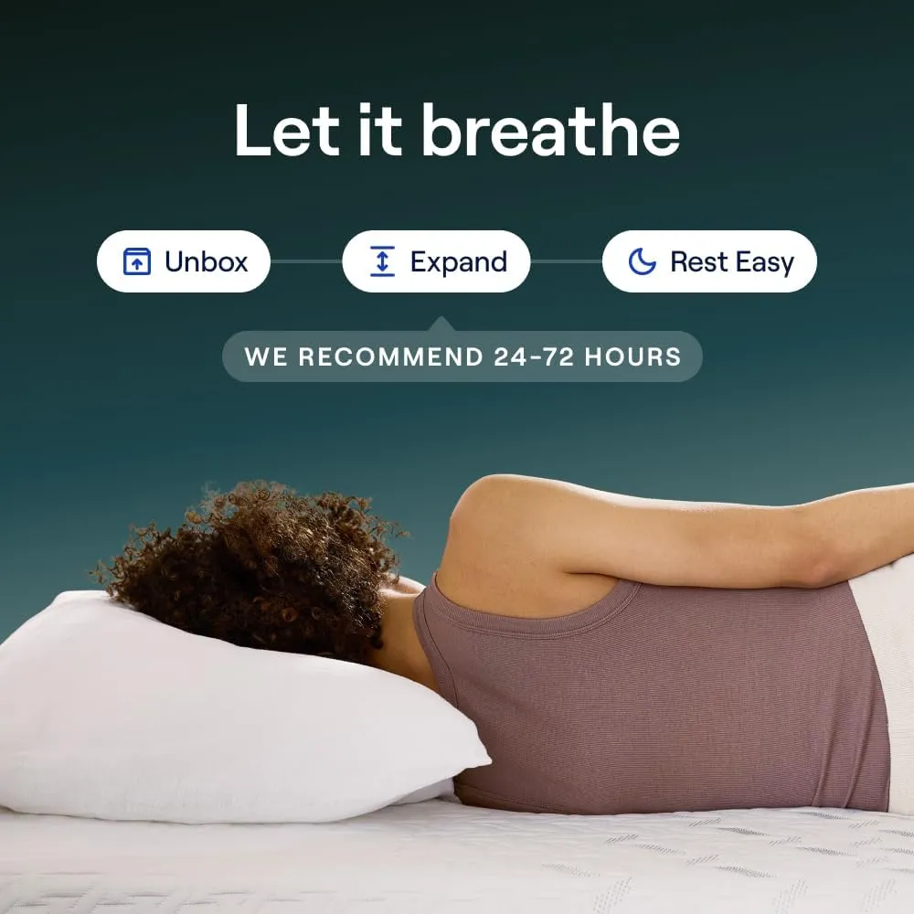 Nectar Premier Hybrid 13” Queen Mattress - Medium Firm - Memory Foam & Innerspring Coils - Cooling Upgrade - 2” Pressure Relief Layer - Mattress in a Box - 365-Night Trial & Forever Warranty
