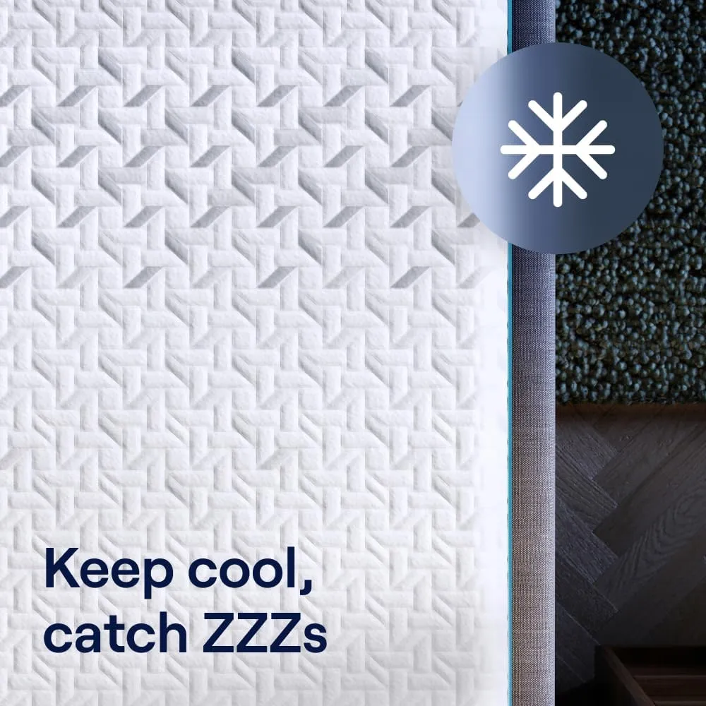Nectar Premier Hybrid 13” Queen Mattress - Medium Firm - Memory Foam & Innerspring Coils - Cooling Upgrade - 2” Pressure Relief Layer - Mattress in a Box - 365-Night Trial & Forever Warranty