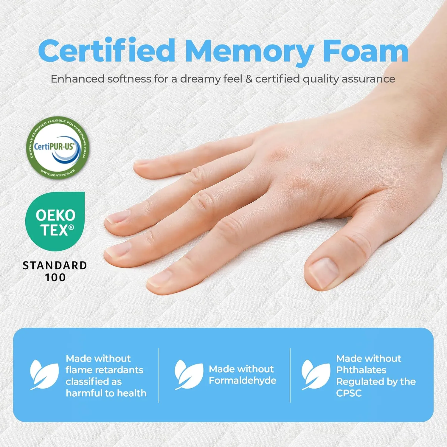 Neo Sleep 12 Inch Queen Medium Firm Cooling Gel Memory Foam Mattress for Cool Sleep Pressure Relieving CertiPUR-US Certified Foam, Mattress in a Box Fiberglass Free (Queen, 12 in)