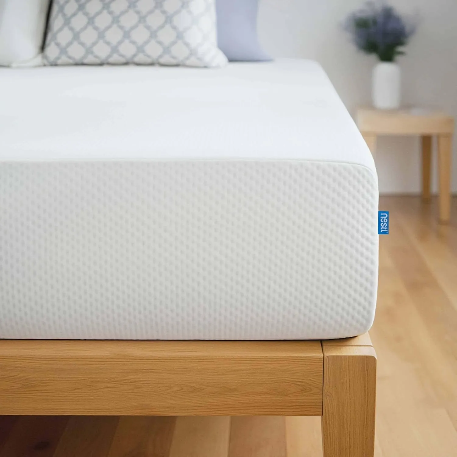 Nestl Green Tea Queen Mattress 10 Inch - Cooling Graphite Memory Foam Mattress Queen Size Fiberglass Free, Pressure Relief Supportive Bed in A Box, CertiPur-US Certified [New Version]