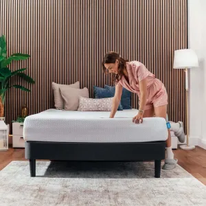 Nestl Green Tea Queen Mattress 12 Inch - Cooling Graphite Memory Foam Mattress Queen Size Fiberglass Free, Pressure Relief Supportive Bed in A Box, CertiPur-US Certified