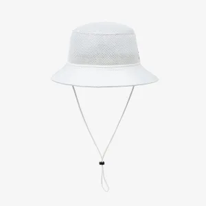 New Era Air Mesh White Bucket Hat