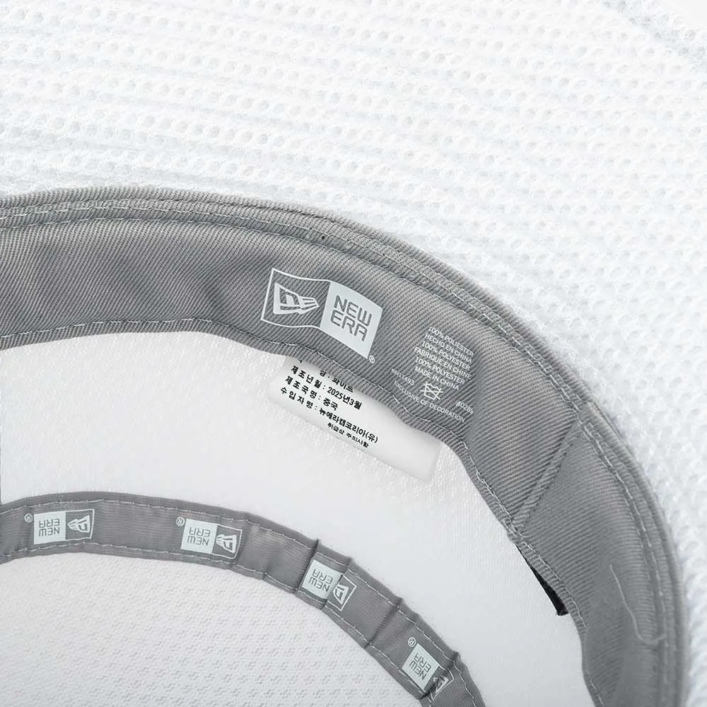 New Era Air Mesh White Bucket Hat