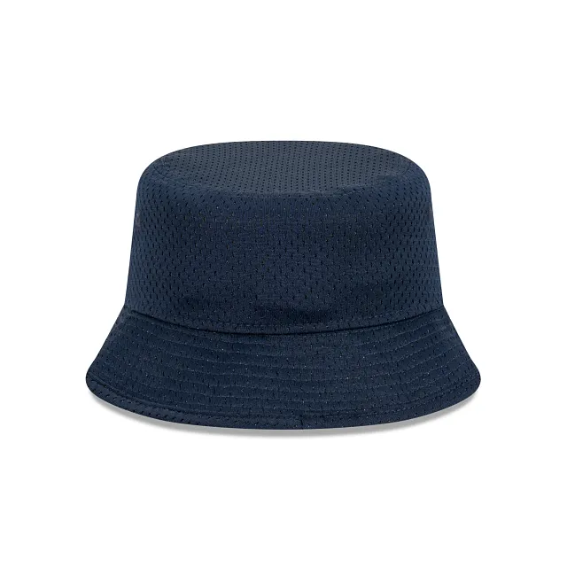 New York Yankees Bucket Hat - Open Mesh Navy MLB Bucket - New Era