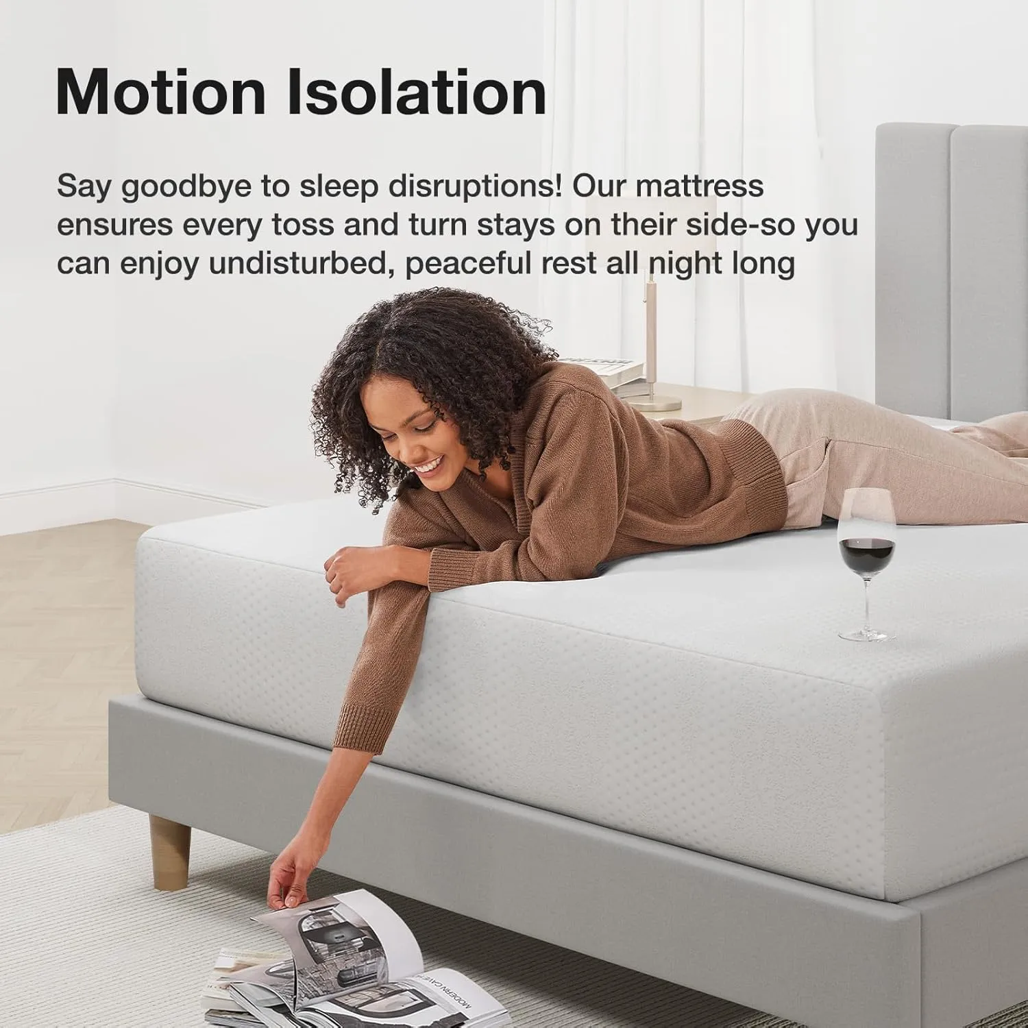 Novilla 12 Inch Full Size Mattress in a Box, Gel Memory Foam Mattress for Cooling Night Sleep & Pressure Relief, CertiPUR-US Certified