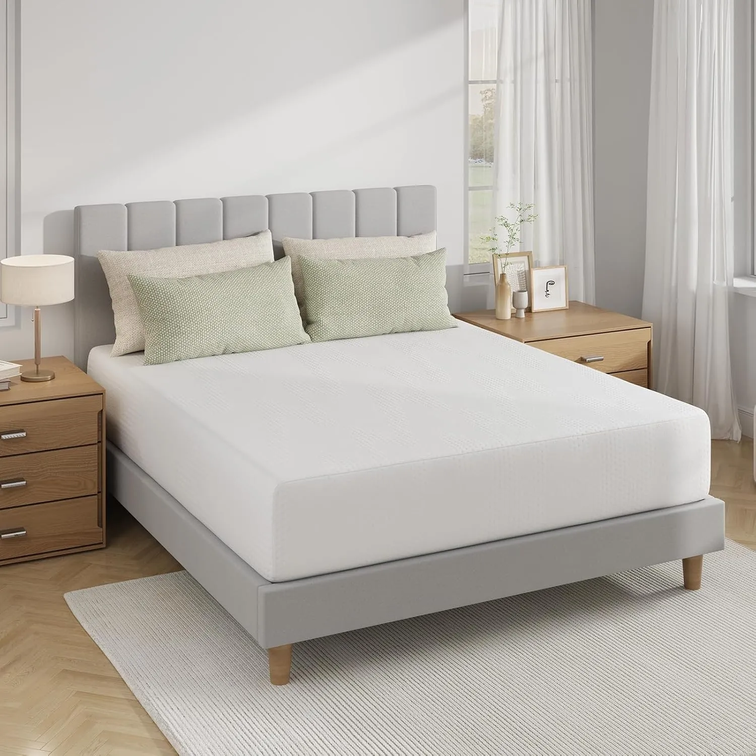 Novilla 12 Inch Full Size Mattress in a Box, Gel Memory Foam Mattress for Cooling Night Sleep & Pressure Relief, CertiPUR-US Certified