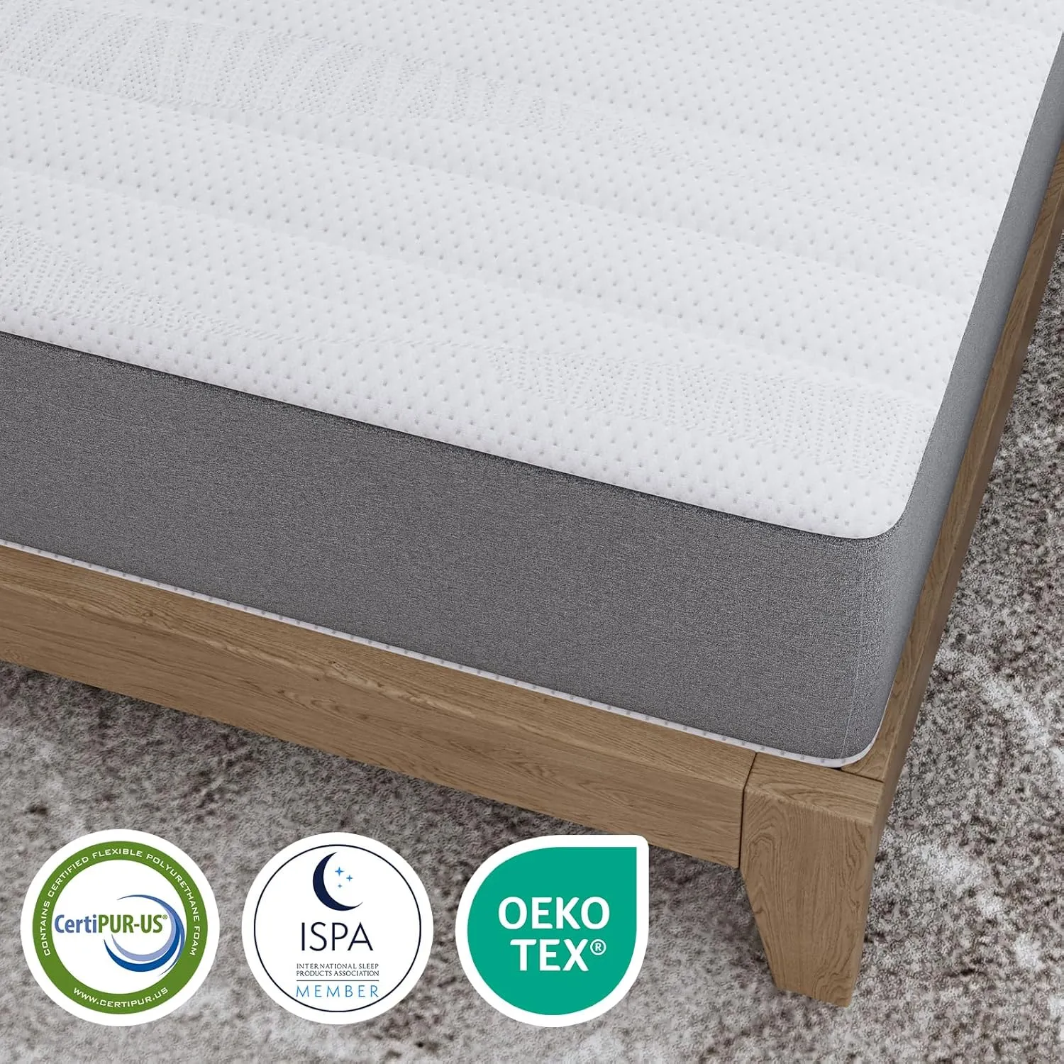 Novilla 12 Inch King Size Mattress King Mamory Foam Mattress in a Box Medium Firm with Cooling Gel Foam for Cool Sleep & Ultimate Support