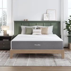 Novilla 12 Inch Queen Mattress Queen Size Memory Foam Mattress in a Box for Pressure Relief & Cool Sleep Medium Firm Comfortable and Supportive
