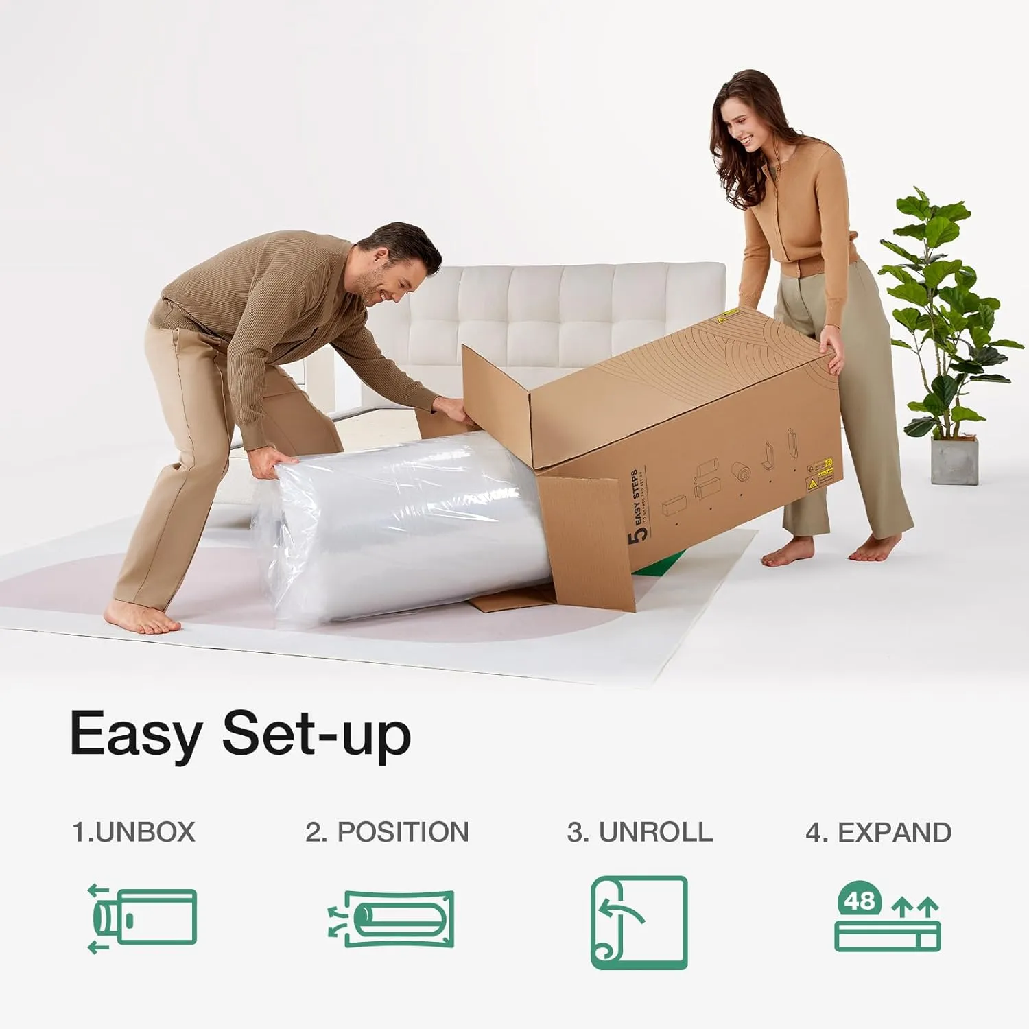 Novilla 6 Inch Twin Mattress, Foam and Spring Hybrid Mattresses for Restful Sleep, Twin Mattress for Kids, Medium Firm, CertiPUR-US Certified Foam, Durable Support, Eco-Friendly Packaging