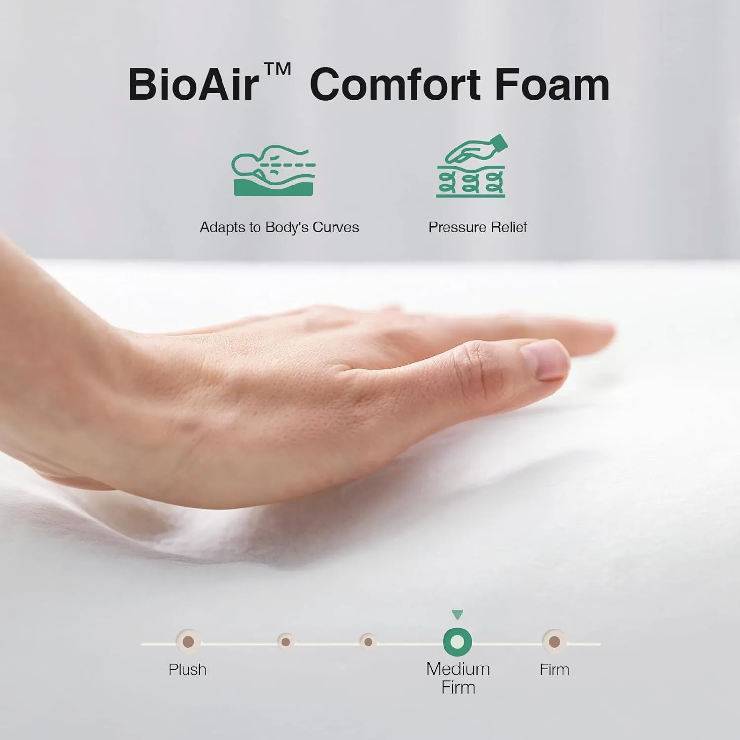 Novilla 6 Inch Twin Mattress, Foam and Spring Hybrid Mattresses for Restful Sleep, Twin Mattress for Kids, Medium Firm, CertiPUR-US Certified Foam, Durable Support, Eco-Friendly Packaging