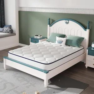 Novilla Full Mattress 6 inch,Bonnell Spring Hybrid Mattress for Spine Support & Cooling Comfort - Adaptive Foam Layer with Firm Feel - CertiPUR-US Certified for Youth/Guest Rooms