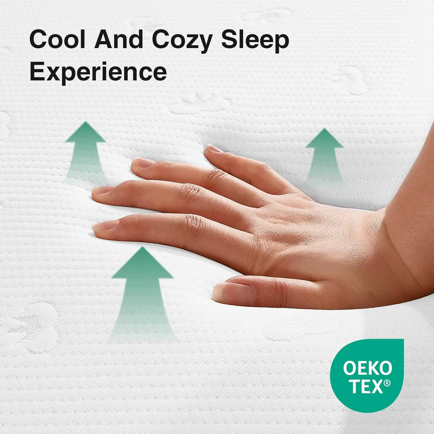 Novilla Twin Size Mattress, 10 Inch Twin Memory Foam Mattress with Breathable Comfort & High-Density Support Foam for Pressure Relief & Contouring Support, Mattresses in a Box