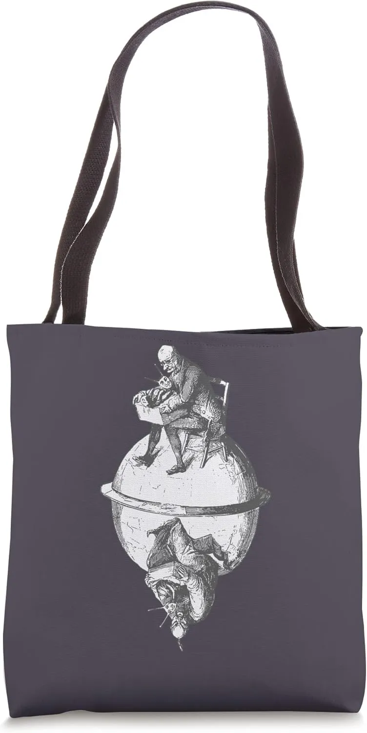 Occult Pasilalinic-sympathetic Compass Snail Telegraph Tote Bag