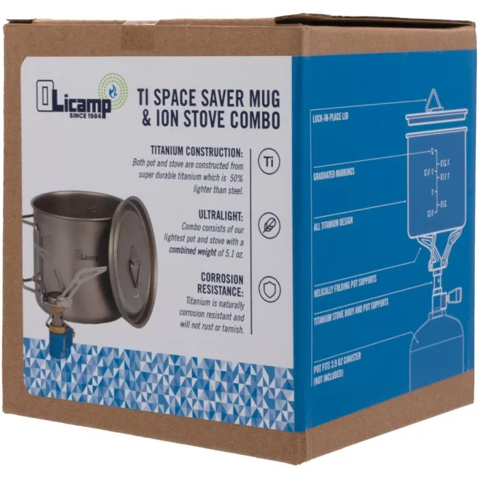 OLICAMP ION W/TI 550 SPACE SAVER MUG