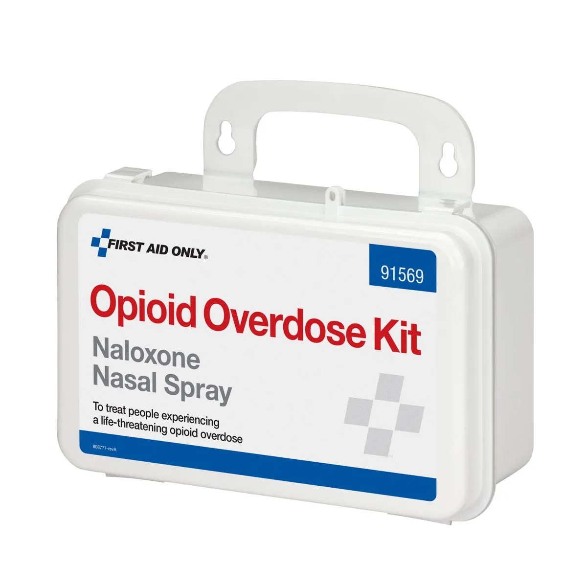 Opioid Overdose Kit, Plastic, with NARCAN® Nasal Spray