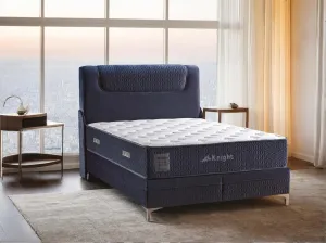 Ottomanson Queen 12” Firm Hybrid Mattress - Made in USA - Premium Support & Durability - Individually Pocketed Coils & CertiPUR-US Foam - Fiberglass-Free - Bed in a Box