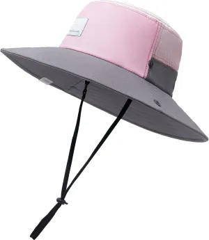 Outdoor Kids Sun Hat Boys Sun Hat Girls Beach Hat UPF 50  Kids Bucket Hat Wide Brim Kids Fishing Safari Hat