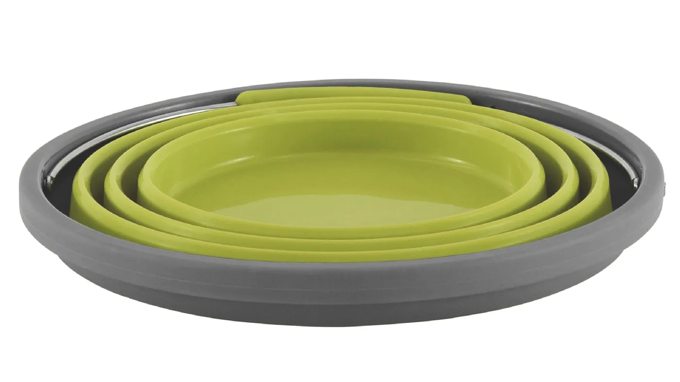Outwell Collaps Bucket with Lid Lime Green