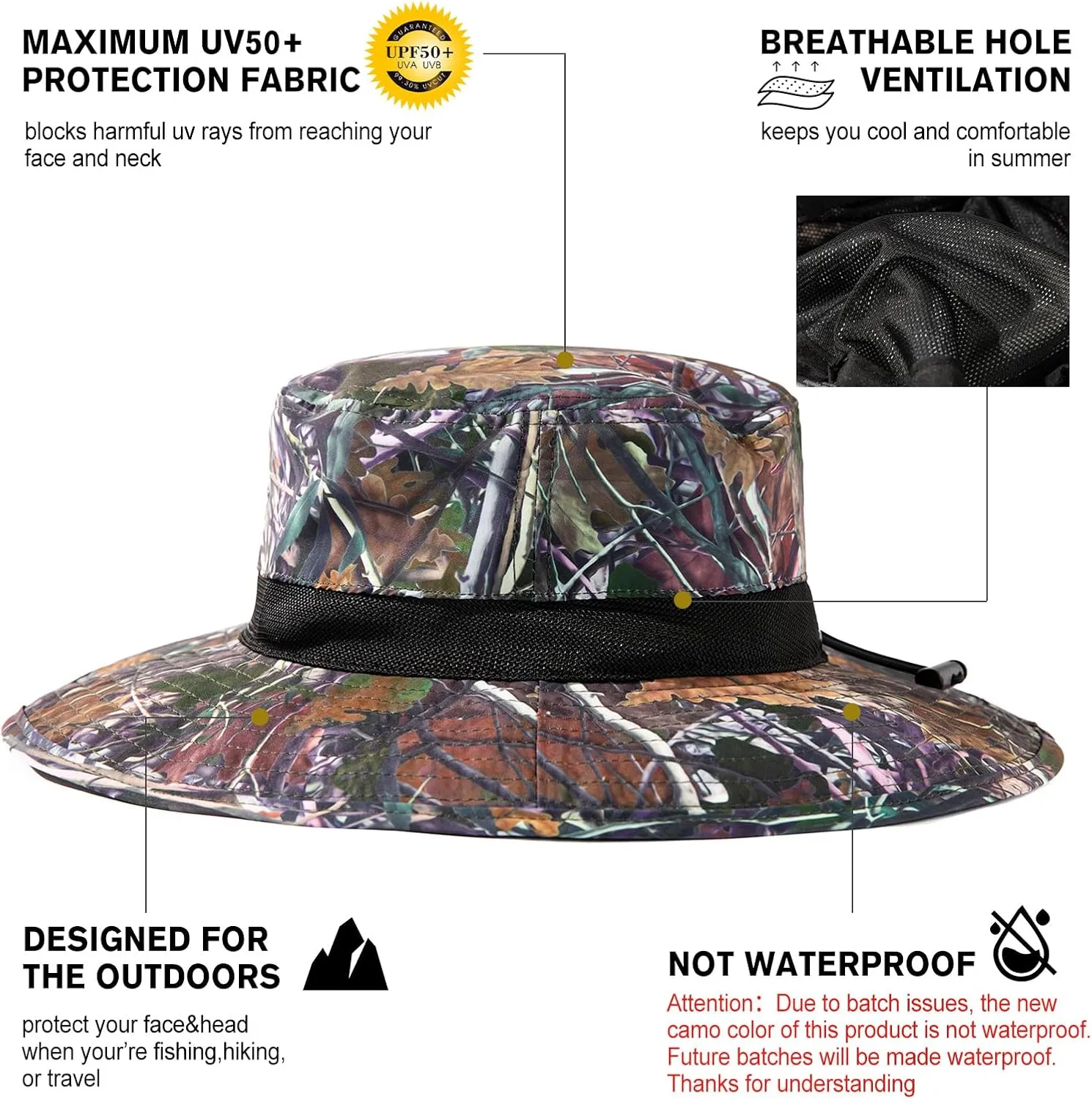 Oversize XL XXL Unisex Wide Brim Detachable Net Mesh Veil Sun Hat UV Protection Boonie Bucket Sunhat Summer Garden Fishing