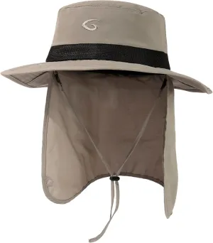 Oversized XL XXL Men's UV 50 Waterproof Packable Mesh Neck Flap Sun Fishing Hat Bucket Bonnie Hiking