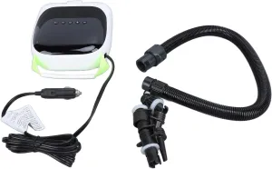 Paddle Board Pump, Portable ABS 6 Nozzles Multifunction Electric Paddle Board Air Pump for Inflatable Tent Boat Kayak Mattress