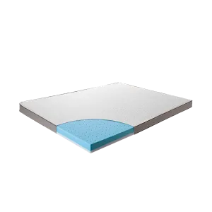 Palermo Double Memory Foam Mattress Topper Cooling Gel Infused CertiPUR Approved