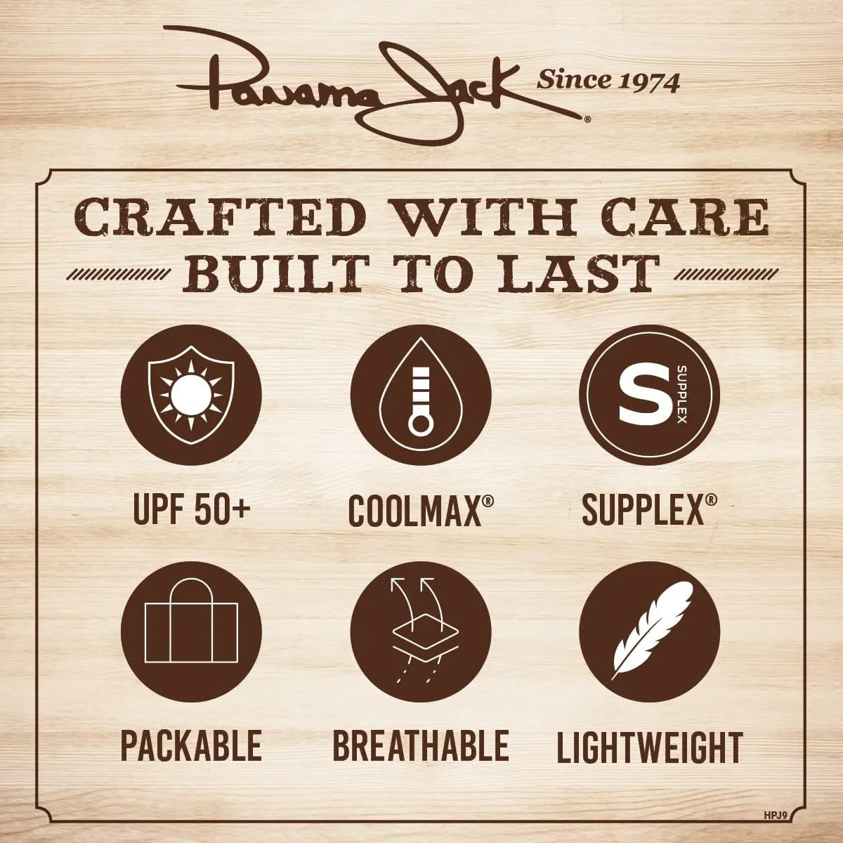 Panama Jack Castaway Boonie Hat - Bucket, Lightweight, Packable, UPF (SPF) 50  UV Protection