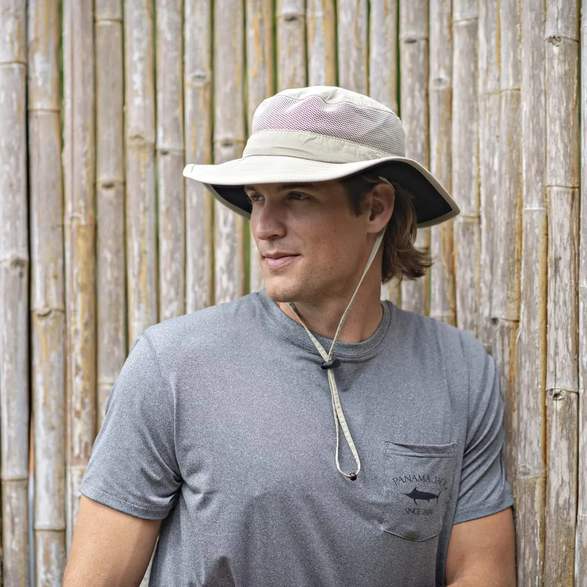 Panama Jack Castaway Boonie Hat - Bucket, Lightweight, Packable, UPF (SPF) 50  UV Protection
