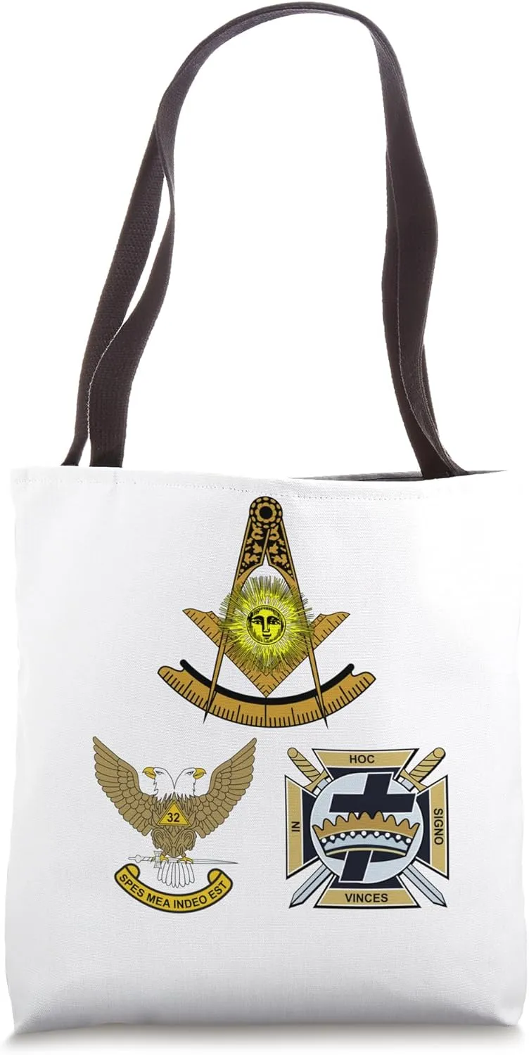 Past Master Mason 32nd Knights Templar Scottish York Rite WU Tote Bag