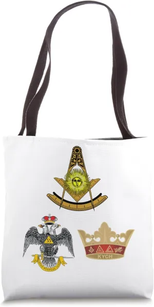 Past Master Mason 33rd KYCH Scottish York Rite Knights WD Tote Bag