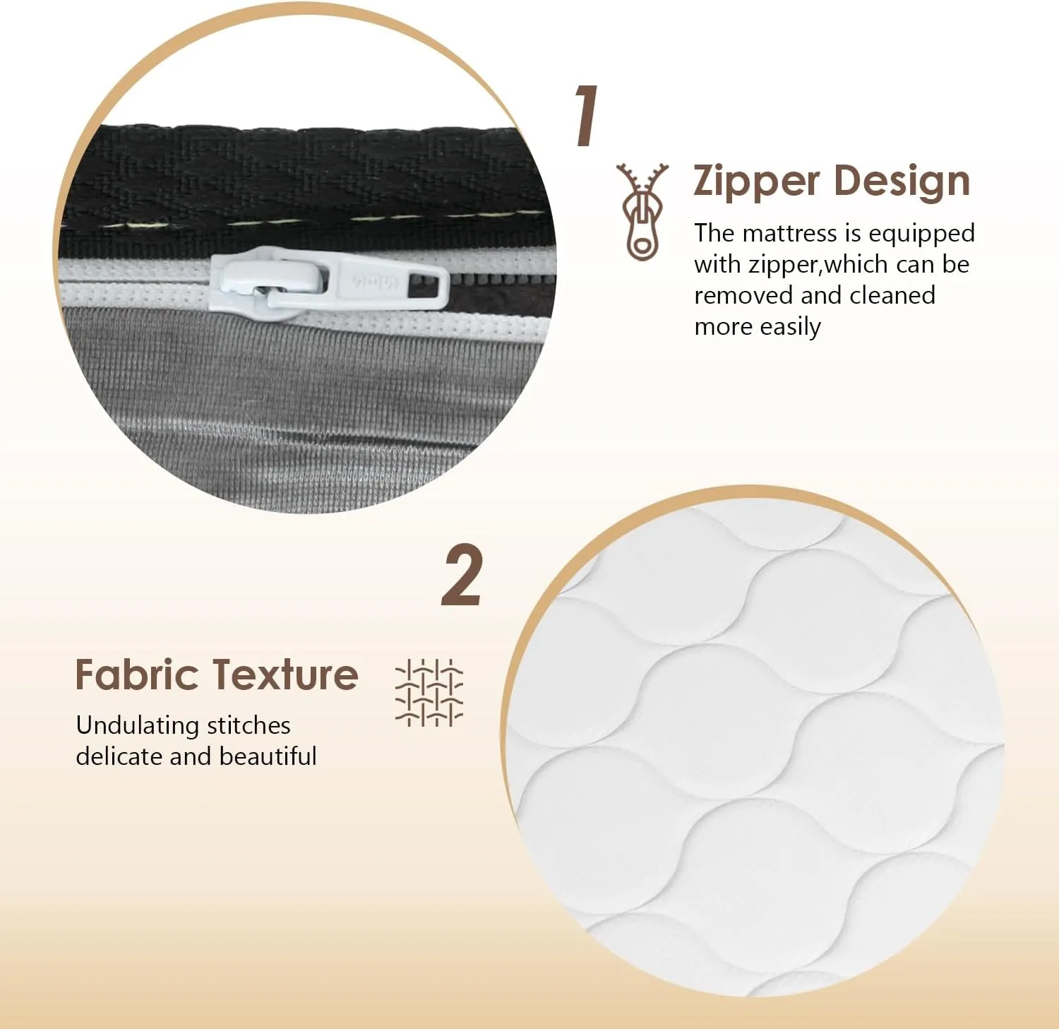 PayLessHere 6 Inch Hybrid Mattress with Innerspring and Foam/Fiberglass Free/Medium Firm Spring Mattress/Twin Size Mattress in a Box/CertiPUR-US Certified/Cool Sleep Pressure Relief