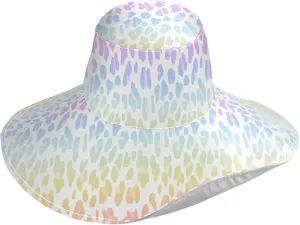 Pfrewn Women's Gardening Hat Wide Brim Sun Hats Waterproof Foldable UV Protection Hat for Garden