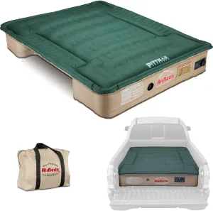 Pittman Truck Bed Mattress 6.5 Foot > 6ft - Pro3 Series - Airbedz Mid Size Truck Bed Air Mattress 6.5ft - with 25% More Coverage for Pickup Camping