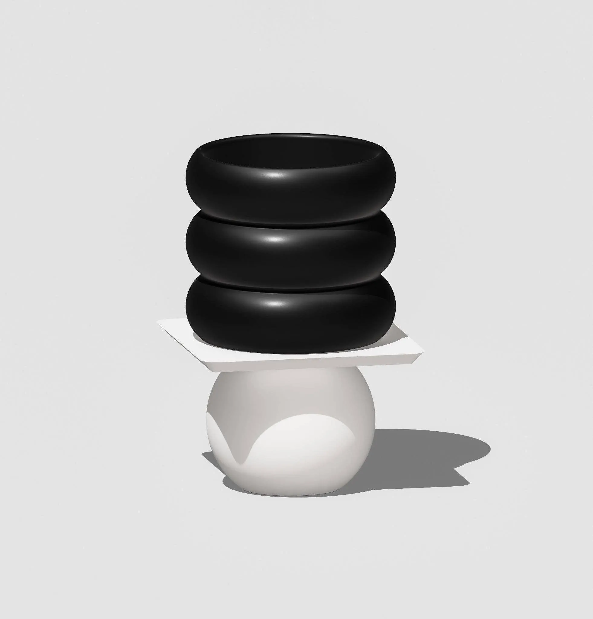 Plant Stand for Indoor Plant - Ball Stand Art Deco