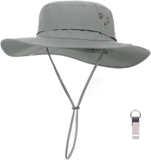 Plus Size XL XXL Sun Hats for Men Bucket Boonie UV Protection UPF50  Waterproof Wide Brim Foldable Fishing Beach