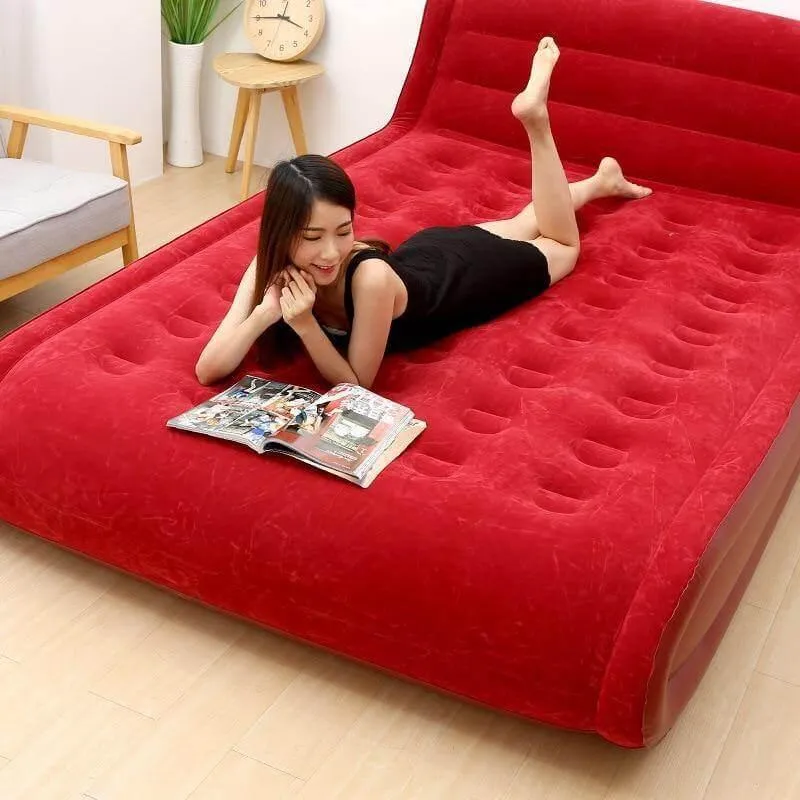 Portable Double Air Bed Mattress - Inflatable Sleeping Solution